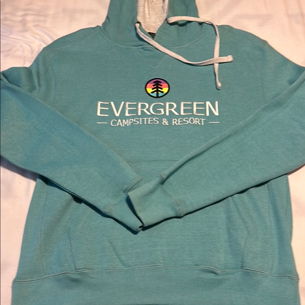 Women’s Teal Hoodie Size Medium NWOT